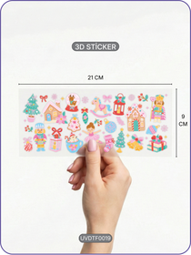 Nut Cracker | Kristal Transfer UV-DTF Kabartmalı Baskı