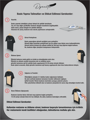 Kafadar Ayılar Temalı Baskı - Ütüyle Yapıştır - 21x29 cm